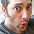 Matt Beck makes a face